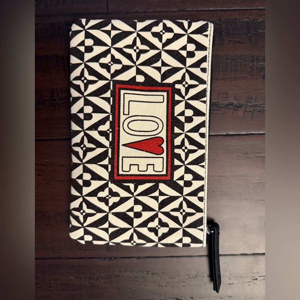 Brighton Monochrome Geometric Pouch
